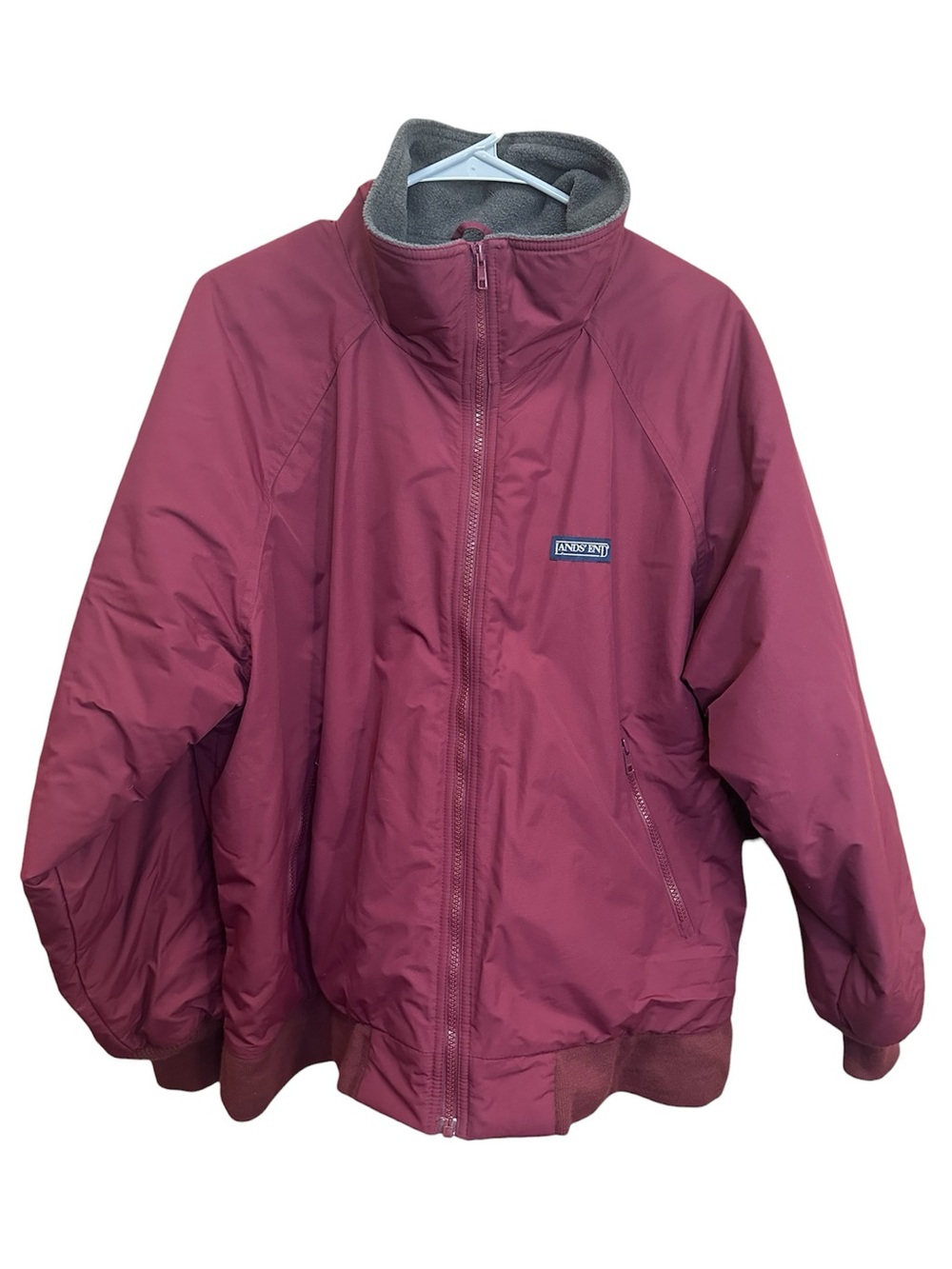 Lands’ End Zip Up Jacket Large